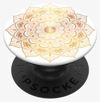 Golden Silence, Popsockets - White And Gold Popsocket #8485671