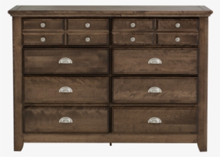 Image For Dark Brown Birch 8-drawer Dresser From Brault - Sideboard #8486176