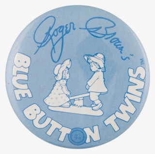 Blue Button Twins - Circle #8486498