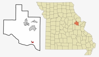 Ebbing Missouri On A Map #8488276