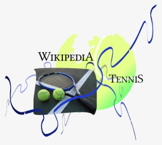 Wikipedia Tennis Logo V3 Raquet - Soft Tennis #8491443