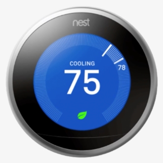 Nest® Makes Your Vivint Smarthome Even Smarter - Nest Thermostat Png #8491593