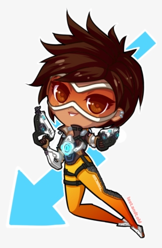Overwatch By Lostadopt Chibi Cute - Cartoon #8492130