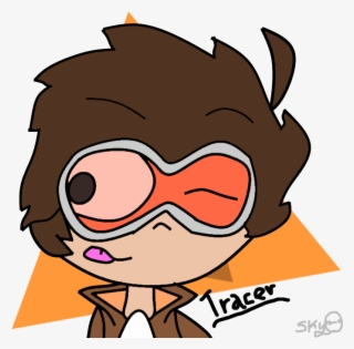 Overwatch Tracer - Cartoon #8492172