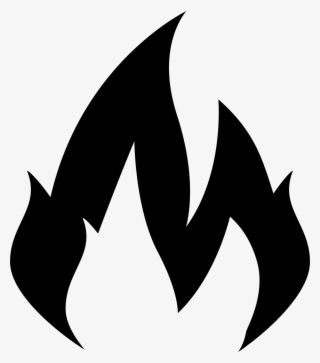 Png File Svg - Fire Clipart Black #8492421