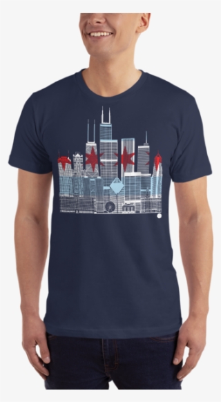 "chicago Squared" Short Sleeve T Shirt - T-shirt #8492503