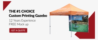 #1 Choice Custom Printing Gazebos - Canopy #8493308