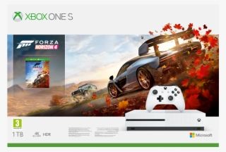 Details About Microsoft Xbox One S 1tb With Forza Horizon - Xbox One Forza Horizon 4 #8494139