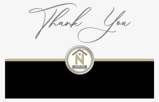 Century 21 Thank You Card - Calligraphy #8494145
