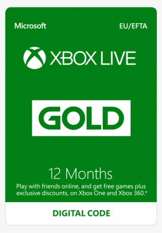Digiistore Xbox Live 12 Months - Xbox Live Gift Card 6 Months #8494533