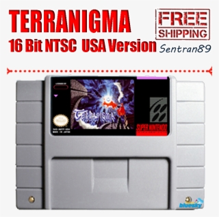 Details About Terranigma Snes Super 16 Bit Ntsc Video - Electronics #8495026
