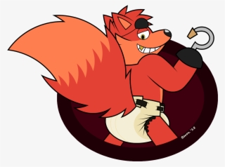 Foxy's Delicious Booty - Foxy In Diapers #8495315