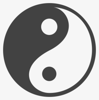 Ying Yang Icon - Circle #8495532