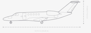 Cj4 - Dimensions Of A Private Jet #8495897