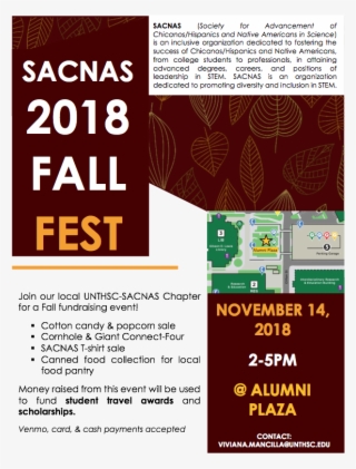 1st Annual Sacnas Fall Festival 11 14 2018 2 5pm @ - Arkadia Miami #8496555