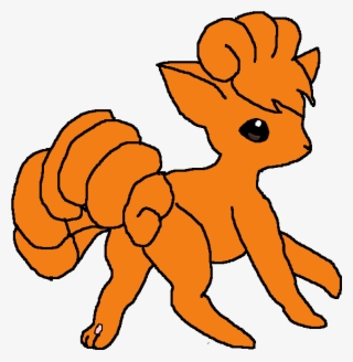 Vulpix - Cartoon #8497558