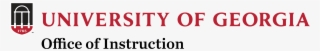 Office Of Instruction A The University Of Georgia Logo #8497585