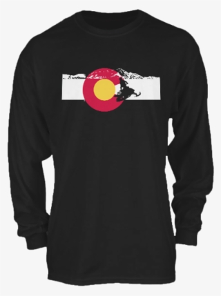 Snowmobiling 1 Colorado Flag Longsleeve - Colorado State Flag #8498237