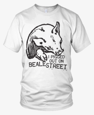 I Pigged Out On Beale Street - Ghost Pope T Shirt #8498672