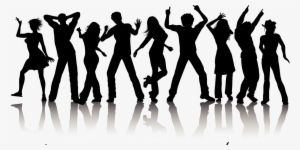 Black And White Party Png Image Mart - Zumba Dancer Clip Art #850073