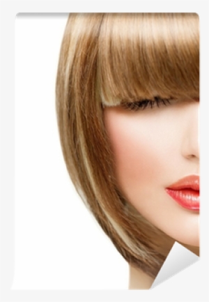 Beauty Girl With Short Hair Wall Mural • Pixers® • - Short Hair #850108