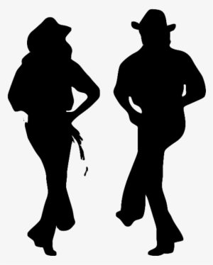 Line Dance Silhouette - Running Person Silhouette Front #850248