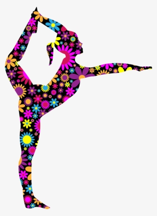 Ballet Dancer Ballet Dancer Silhouette Stretching - Arabe Silueta De Bailarina #850367