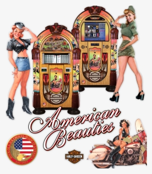 Rock-ola Harley-davidson Jukebox - Nostalgic Cd #850604