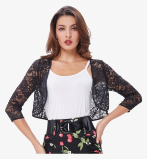 Damen ’s Drei Viertel Ärmel Abgeschnitten Shorts Offen #850648