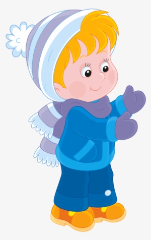 Mother Hugging A Child In Cold Weather Png Vector Free - Kids In Winter Clipart #851409