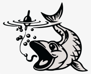 Svg Free Library Fish Bait Recreational Clip Art - Clip Art Fish On Hook #851570