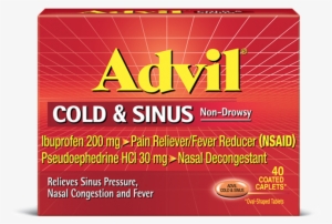 Advil Cold & Sinus Caplets 20-count #851683