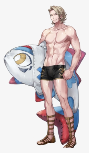 Xander Student Swimmer Face - Xander Fire Emblem Heroes Summer #851687