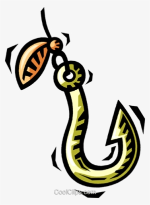 Fishing Hook Royalty Free Vector Clip Art Illustration - Anzol Png #852042 Fishing Hook Royalty Free Vector Clip Art Illustration - Anzol Png #852042