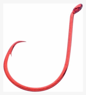 Gamakatsu Octopus Hooks, Circle Red 3/0 - Gamakatsu Inline Octopus Circle Hooks - Red (5/0) #852061