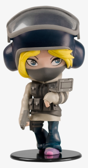 Monika Iq Weiss Rainbow Six Figurine - Rainbow Six Siege Iq Chibi #852173