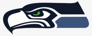 Seahawks Logo Head Window Wall Sticker Car Decal Vinyl - Seahawks Logo Facing Left #852674