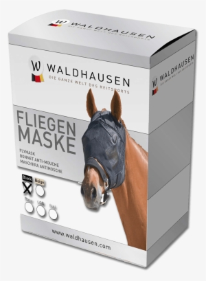 Sale New Tested - Waldhausen Fliegenmaske Premium Schwarz Ohne Ohren- #852707