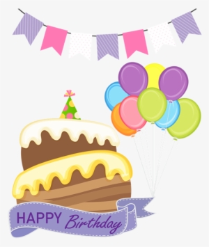Happy Birthday Cake Png Clip Art Image - Birthday #853598