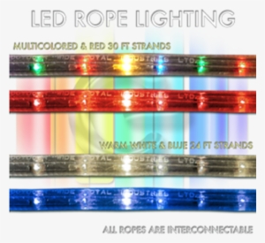 Rope Lights - Red - Blue #853904