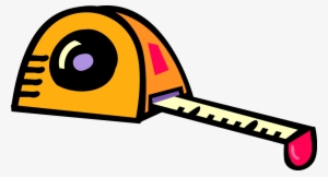 Vector Illustration Of Tape Measure Or Measuring Tape #854097