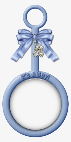 Blue Baby Rattle Png - Pink Baby Frame Transparent #854701