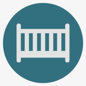 Crib Icon - Graphic Design #854747
