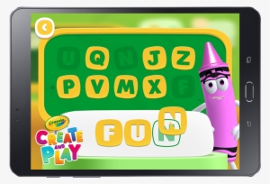 Crayola's New Create & Play App Will Make Kids Think - Cartoon #854791