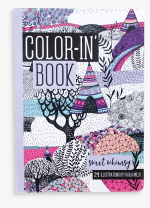 Sweet Whimsy Travel Size Color-in' Book #854821