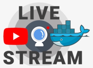 Live Stream Youtube Docker Logo #855067