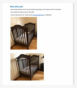 Baby Crib For Sale - Cradle #855091