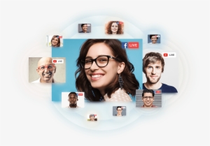 Facebook & Youtube Live - Streaming Media #855438