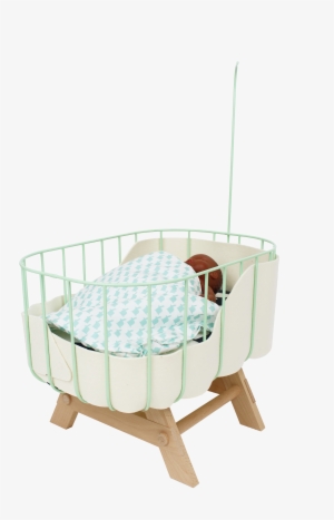 Doll Crib Mint - Infant Bed #855609