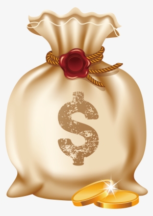 Money Bag Gold Coin Euclidean Vector - Bag #855862